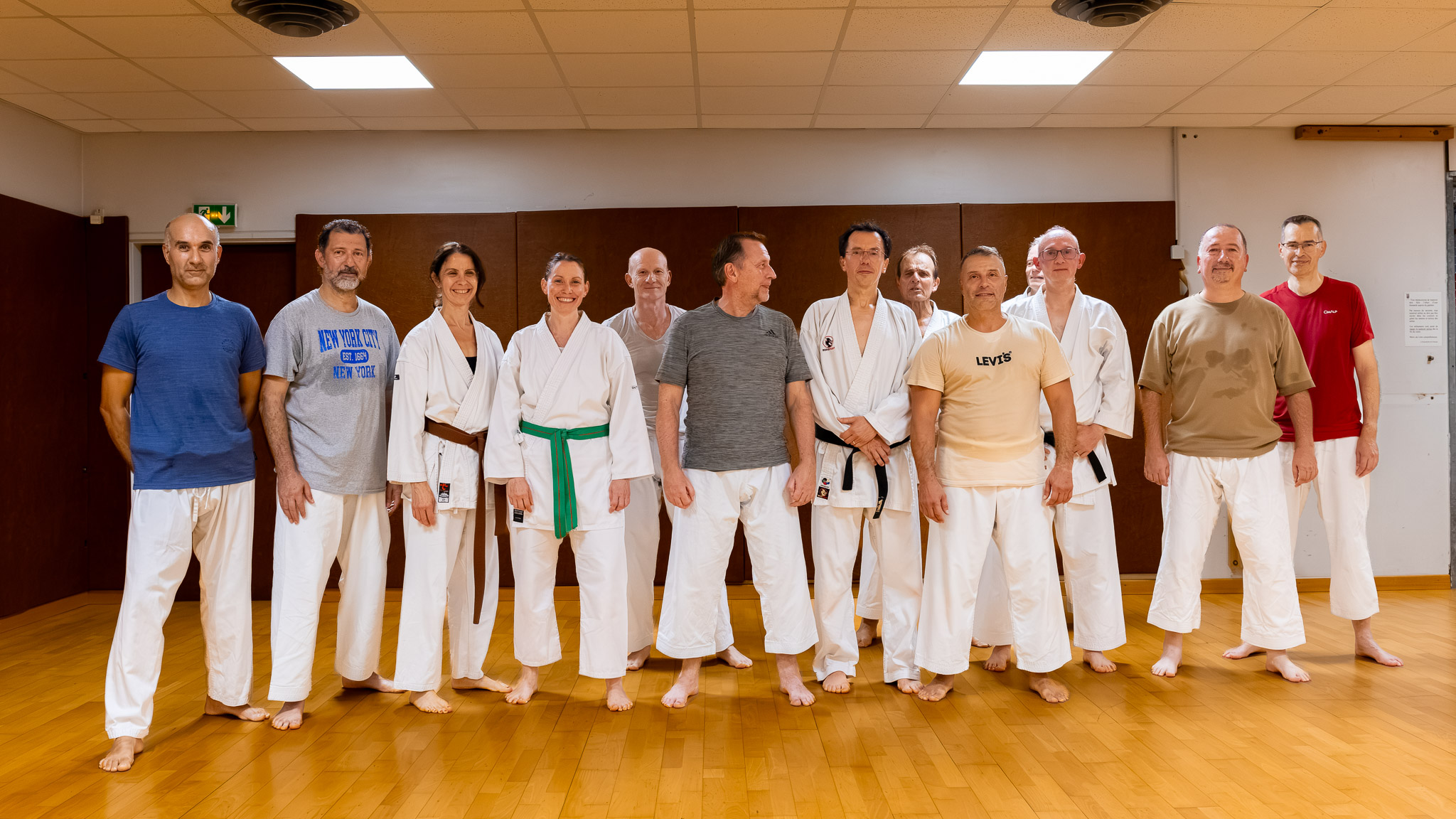 Photo de groupe du stage de pré-rentrée